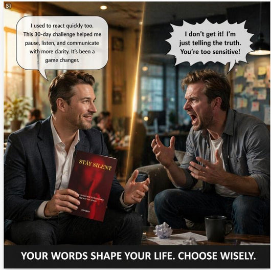 Stay Silent: 30 Days to Better Communication & Emotional Control