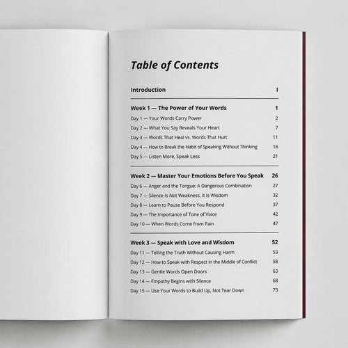 Stay Silent: 30 Days to Better Communication & Emotional Control