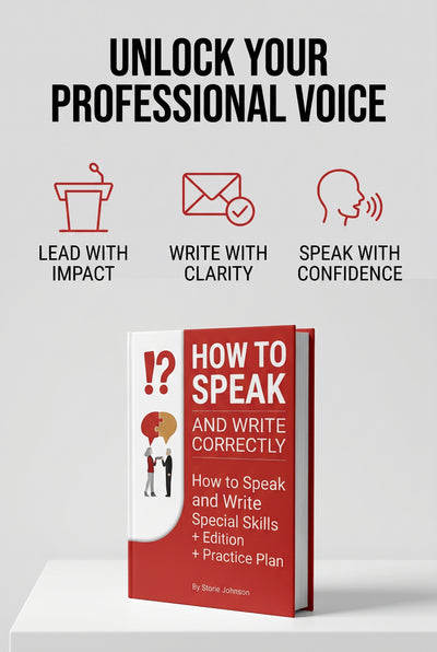 How to Speak and Write Correctly