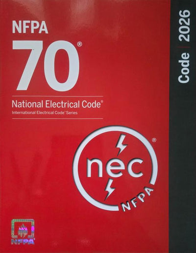 NEC 2026 Code Book NFPA 70 National Electrical Code New  Edition